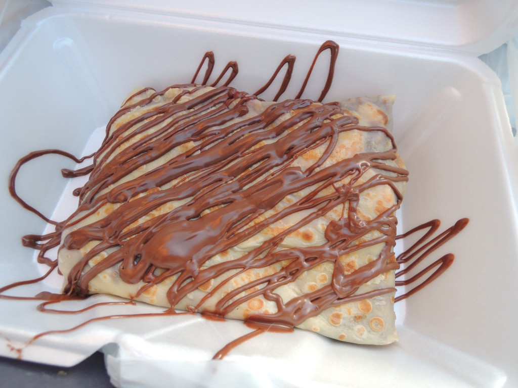 nutella crepe