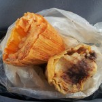 Breakfast at the Myrtle-Wyckoff Tamale Cart